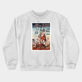 Affiche BD la vie de Jésus Crewneck Sweatshirt